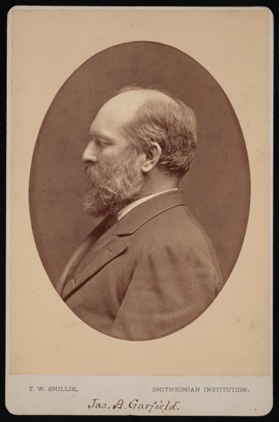 Ritratto di James Abram Garfield da Thomas William Smillie