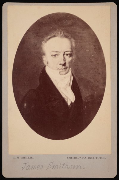 Ritratto di James Smithson da Thomas William Smillie