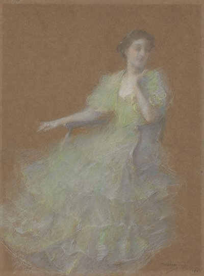 Verde e oro, c.1923-1926 da Thomas Wilmer Dewing