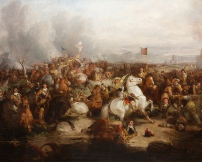 La battaglia di Worcester, 3 settembre 1651 da Thomas Woodward