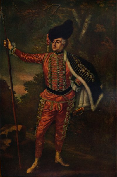 David Garrick come Tancredi da Thomas Worlidge