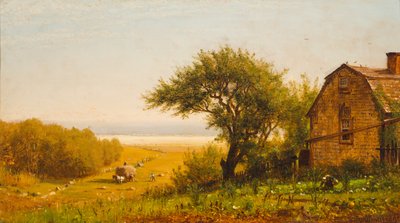 Una casa sul mare, c.1872 da Thomas Worthington Whittredge