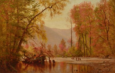 Autunno sul Delaware da Thomas Worthington Whittredge