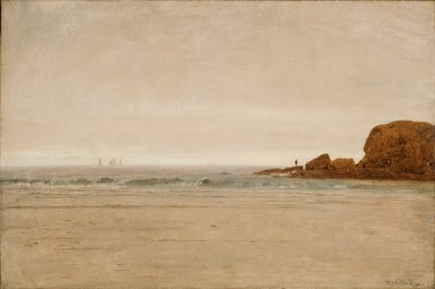 Spiaggia e rocce 1870 da Thomas Worthington Whittredge
