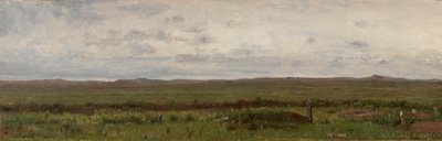 Tombe dei Viaggiatori, Fort Kearny, Nebraska da Thomas Worthington Whittredge