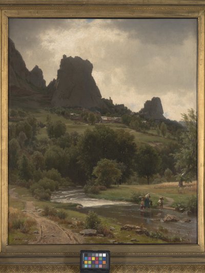 Pastorale estiva (vista di Kallenfels) da Thomas Worthington Whittredge