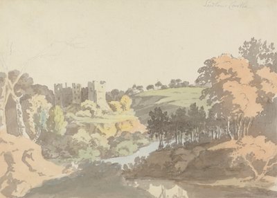 Castello di Ludlow da Thomas Wright