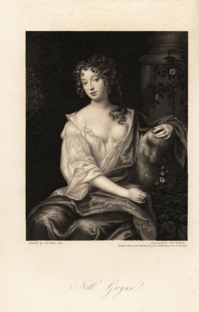 Nell Gwyn, attrice della Restaurazione, amante del Conte di Rochester, amante di lunga data del Re Carlo II d