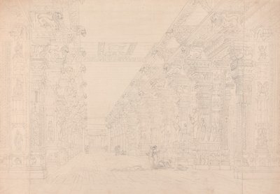 Tremal Naigs Choultry, Madura, luglio 1792 da Thomas und William Daniell