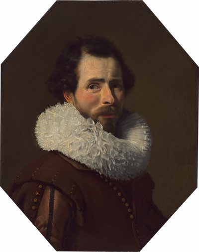 Ritratto di un gentiluomo con un colletto elaborato da Thomas de Keyser