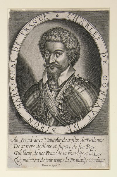 Charles de Gontaut, duca di Biron, maresciallo di Francia da Thomas de Leu