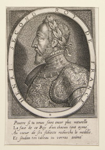 Enrico II, re di Francia da Thomas de Leu