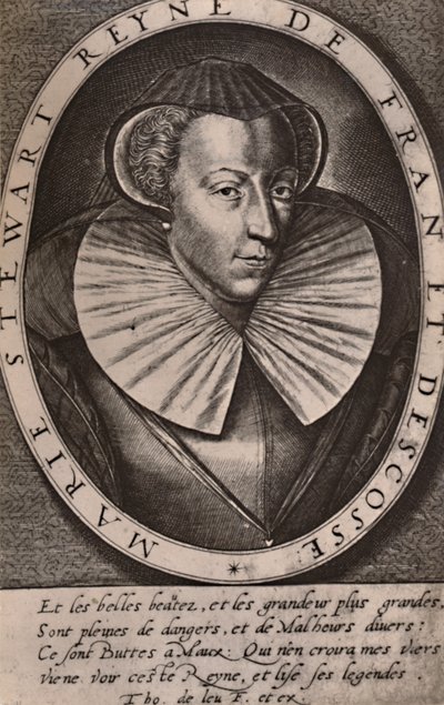 Maria, Regina di Scozia, fine XVI secolo da Thomas de Leu
