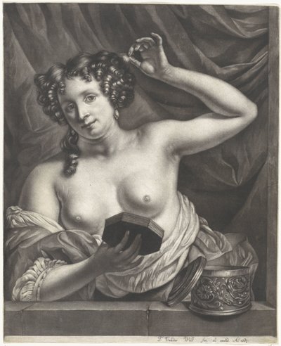 Donna alla finestra da Thomas van der Wilt