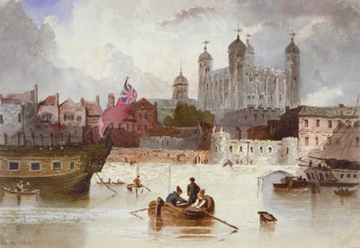 Torre di Londra, c1800 da Thompson