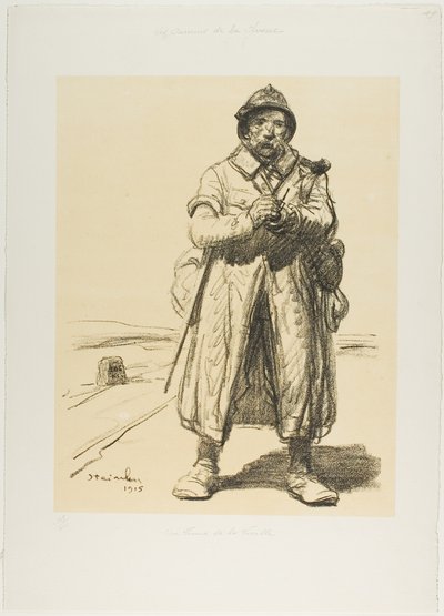 Un veterano della vecchia guardia da Théophile Alexandre Pierre Steinlen