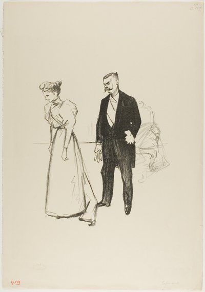 Finalmente soli! da Théophile Alexandre Pierre Steinlen