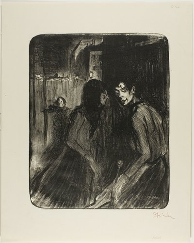 Prostitute litigiose da Théophile Alexandre Pierre Steinlen