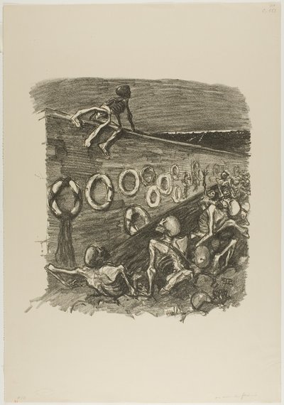Al muro dei federali da Théophile Alexandre Pierre Steinlen