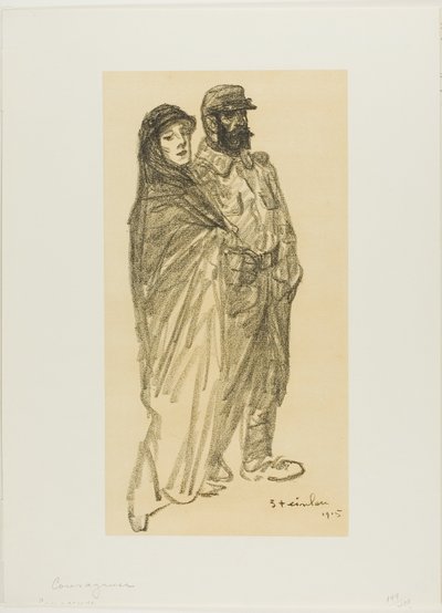 Coraggioso da Théophile Alexandre Pierre Steinlen