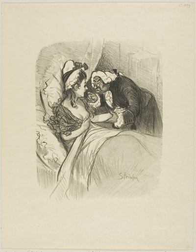Dame Jacinthe da Théophile Alexandre Pierre Steinlen