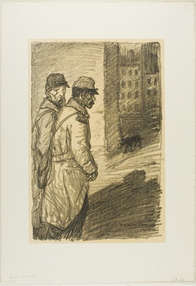 Cani erranti da Théophile Alexandre Pierre Steinlen