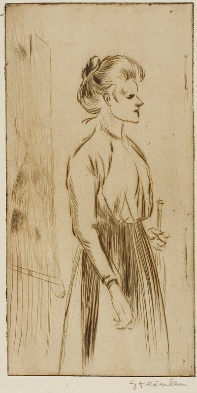 Donna dura da Théophile Alexandre Pierre Steinlen