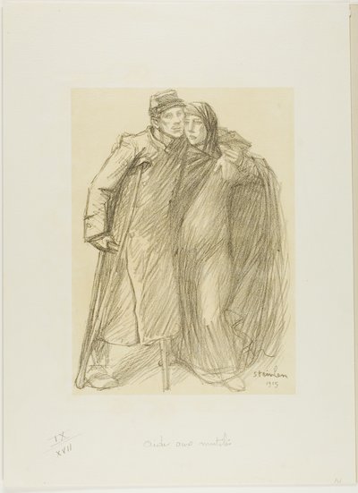 Aiutare i feriti da Théophile Alexandre Pierre Steinlen