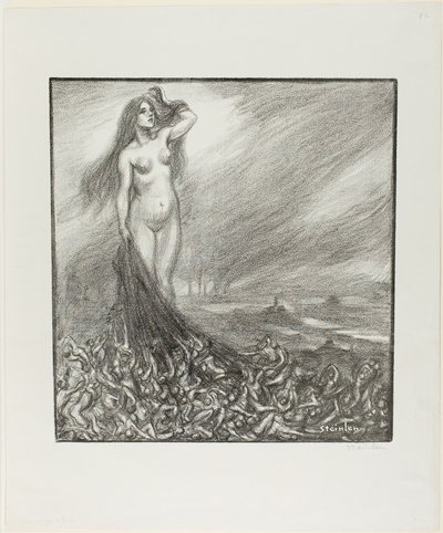Omaggio a Zola da Théophile Alexandre Pierre Steinlen