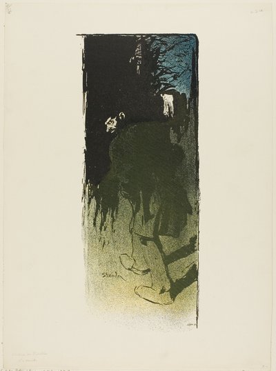 La notte da Théophile Alexandre Pierre Steinlen