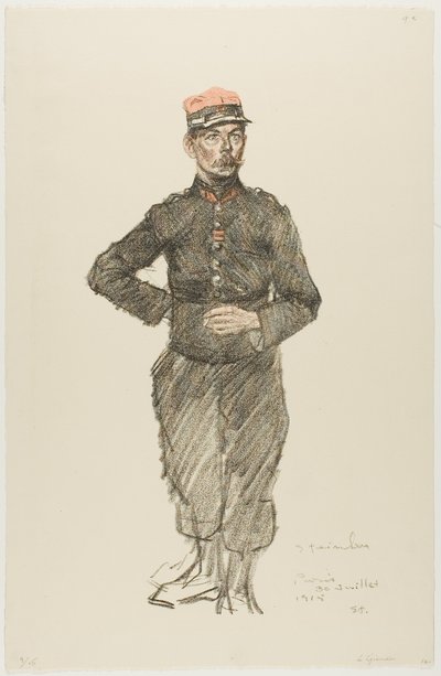 Legionario da Théophile Alexandre Pierre Steinlen