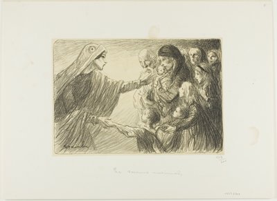 Assistenza nazionale da Théophile Alexandre Pierre Steinlen