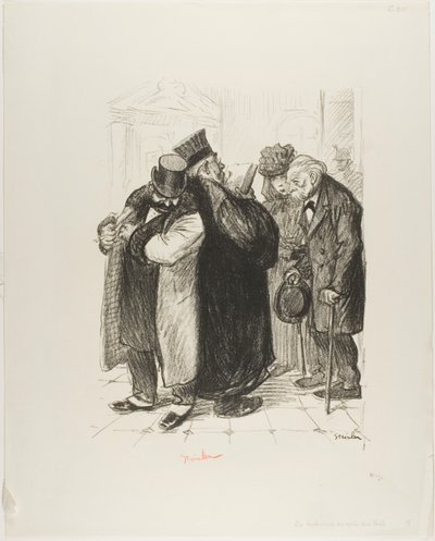 Uno ruba dalla parte della legge da Théophile Alexandre Pierre Steinlen