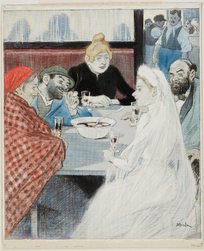 La sposa da Théophile Alexandre Pierre Steinlen