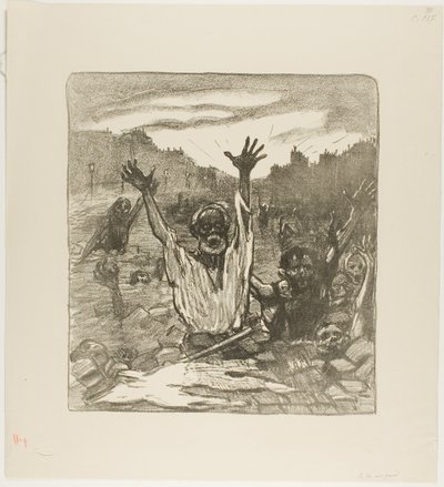 Il grido delle strade! da Théophile Alexandre Pierre Steinlen
