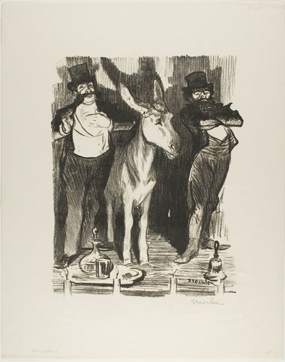 Agli elettori da Théophile Alexandre Pierre Steinlen