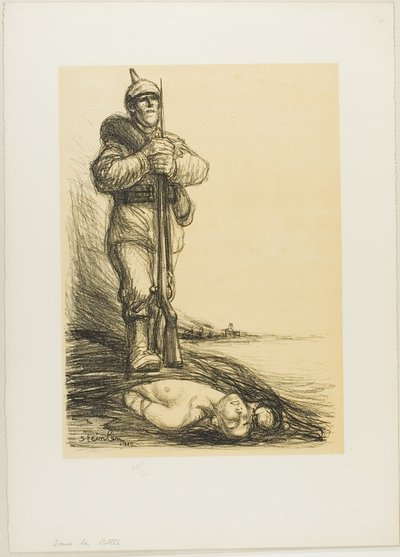 Sotto lo stivale da Théophile Alexandre Pierre Steinlen