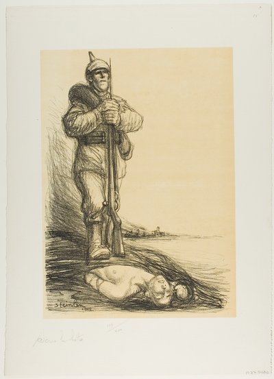 Sotto lo stivale da Théophile Alexandre Pierre Steinlen