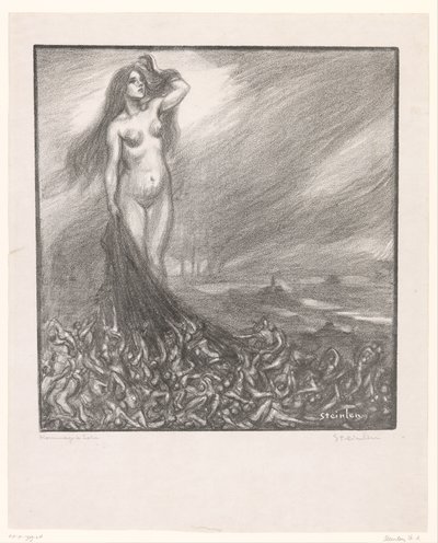 Omaggio a Zola da Théophile Alexandre Steinlen (signed by artist)