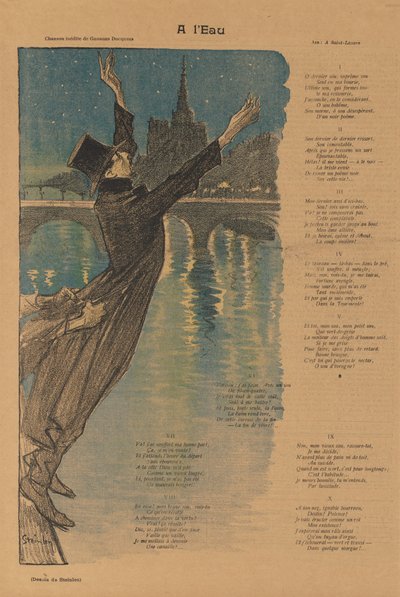 Gil Blas Illustré: In riva al mare (A l