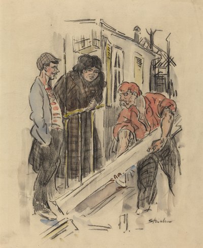 Pettegolezzi da Théophile Alexandre Steinlen