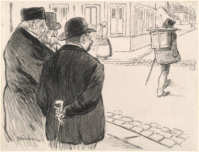 Si comporta come un pittore da Théophile Alexandre Steinlen