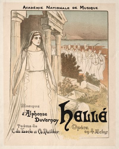Hellé - Opera in 4 atti, 1896 da Théophile Alexandre Steinlen