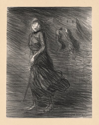 In strada (Dans la Rue) da Théophile Alexandre Steinlen