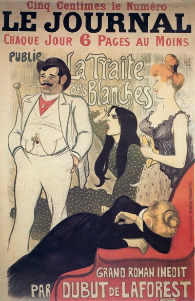 Le Journal, poster da Théophile Alexandre Steinlen