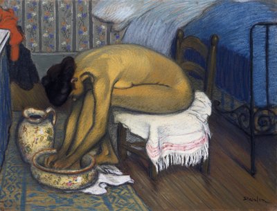 Le bain, 1902 da Théophile Alexandre Steinlen