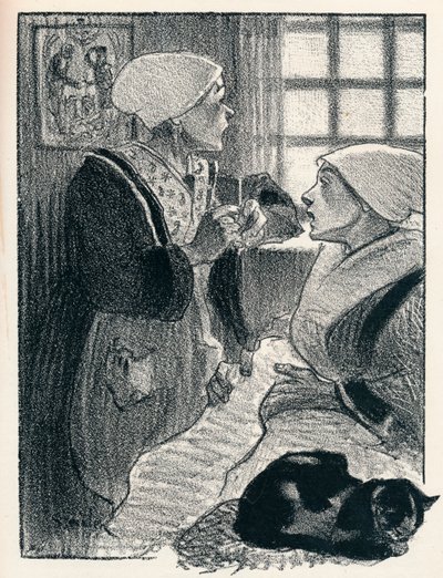 Les Femmes De France da Chansons De Femmes, 1897, 1898 da Théophile Alexandre Steinlen
