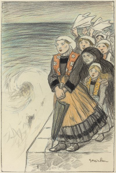 Mogli dei marinai da Théophile Alexandre Steinlen