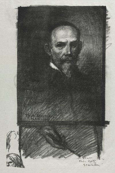Autoritratto da Théophile Alexandre Steinlen