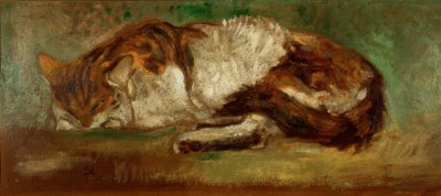Th. A. Steinlen, Gatto che dorme da Théophile Alexandre Steinlen